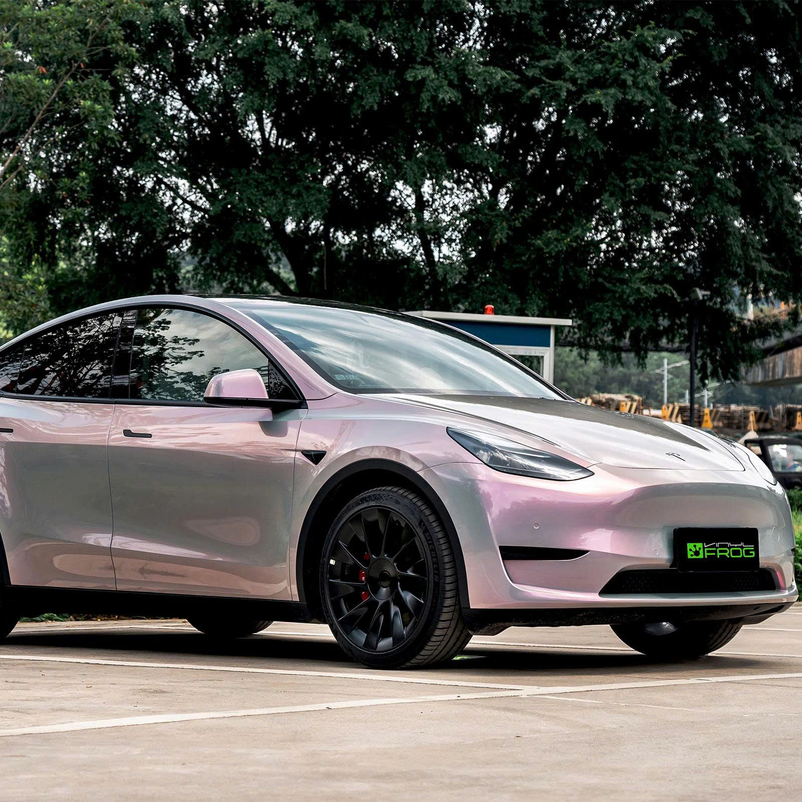 Candy Metallic Gray Pink Color PPF - Ảnh 6