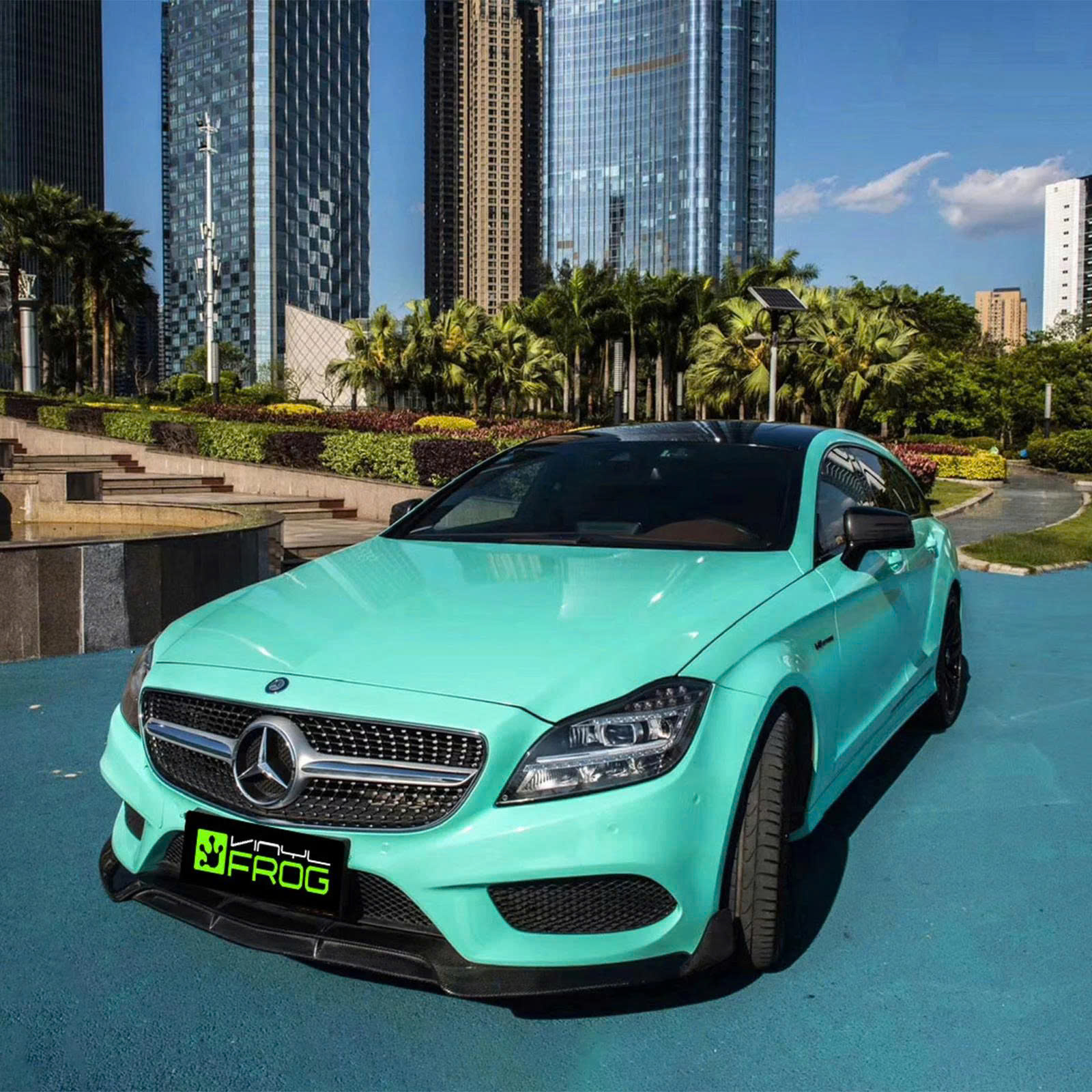 High Glossy Aqua Mint Color PPF - Ảnh 5