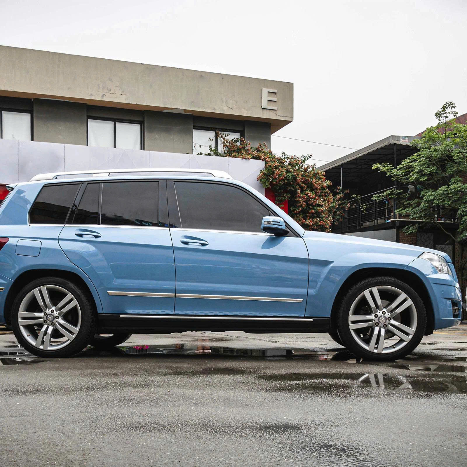 High Glossy Light Blue Color PPF - Ảnh 4