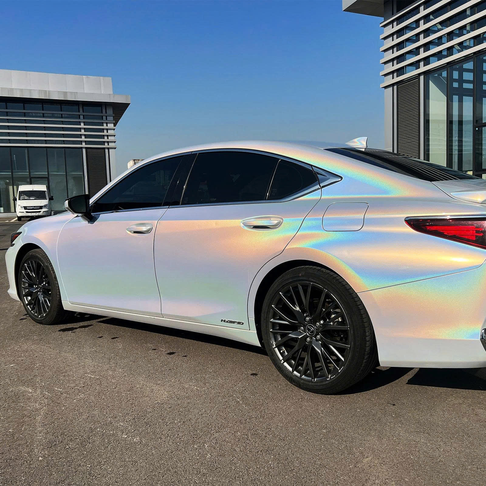 Rainbow Metallic Majestic White Color PPF - Ảnh 3
