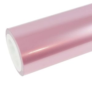 Glossy Metallic Passion Pink Vinyl Wraps