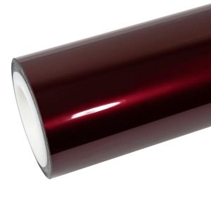 Glossy Metallic Rosewood Red Vinyl Wrap