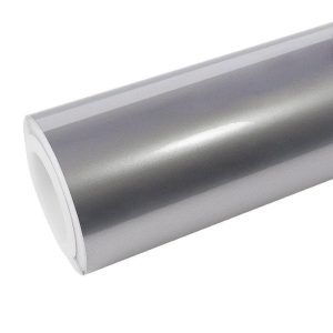 Glossy Metallic Liquid Chrome Car Wrap