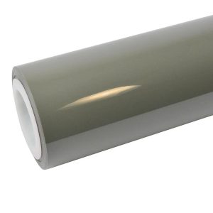 Super Glossy Khaki Green Car Wrap