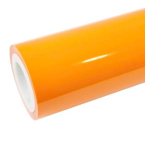 High Glossy Racing Orange Vinyl Wrap