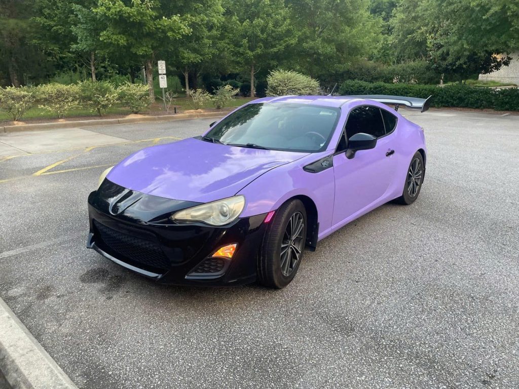 Super Glossy Lavender Purple Vinyl Wrap
