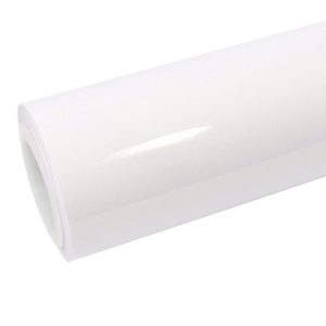 High Glossy Crystal White Vinyl Wrap