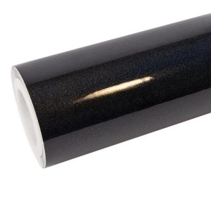 Rainbow Metallic Majestic Black Vinyl Wrap