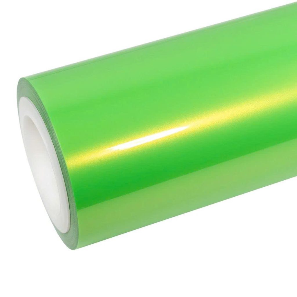 Candy Metallic Neon Green Vinyl Wrap